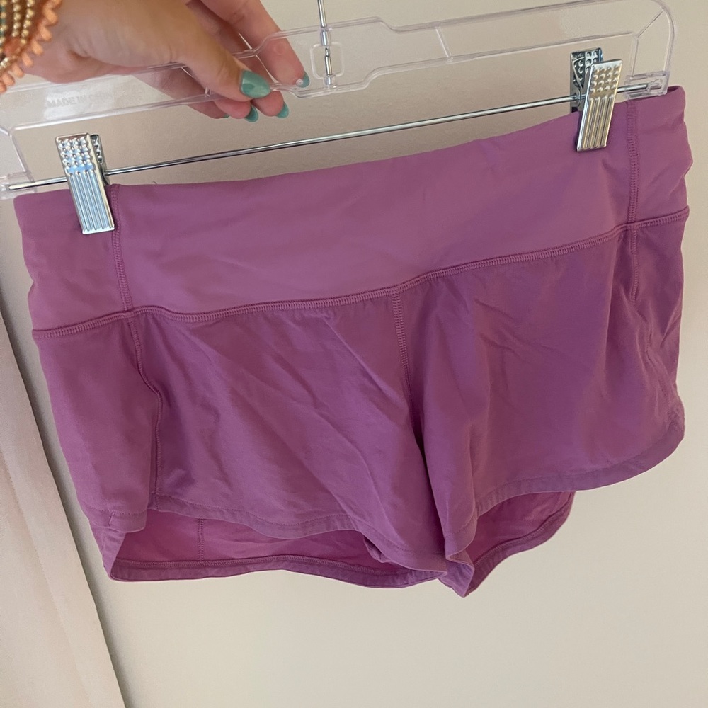 Lululemon speed up shorts size 4